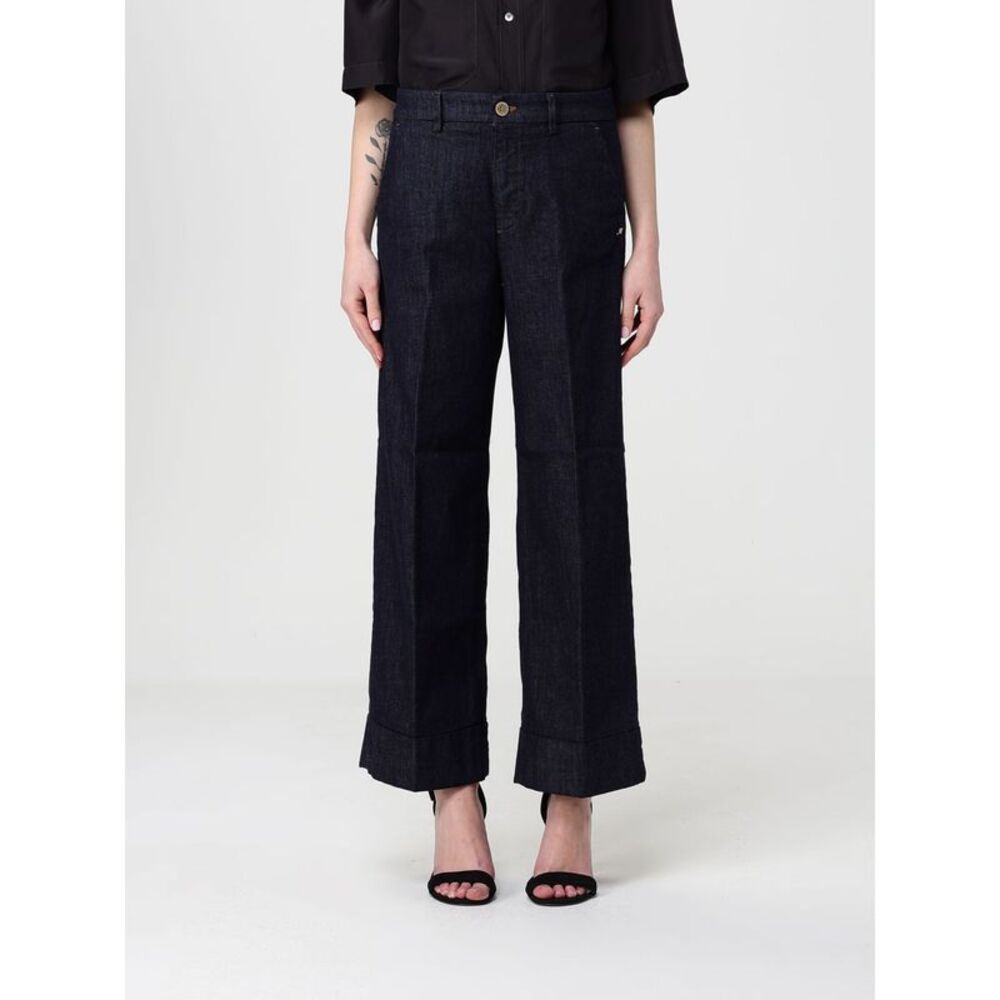 Mason's Women Stretch Cotton Straight Trousers Mason's